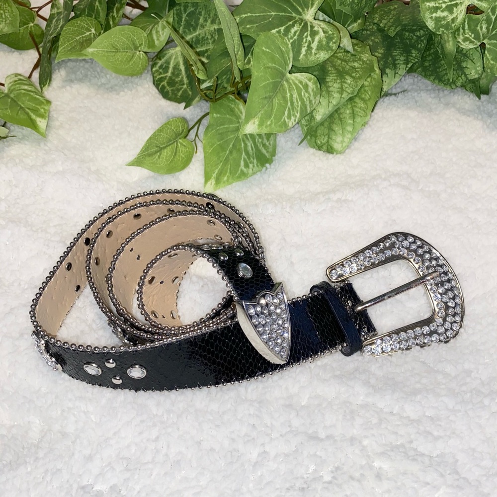 Women’s Black Western Belt